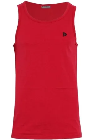 Donnay Muscle shirt (James) - Tanktop - Heren - Berry-red (040) - maat XXL