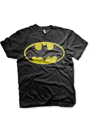 Batman Distressed Logo T-Shirt Black-3XL