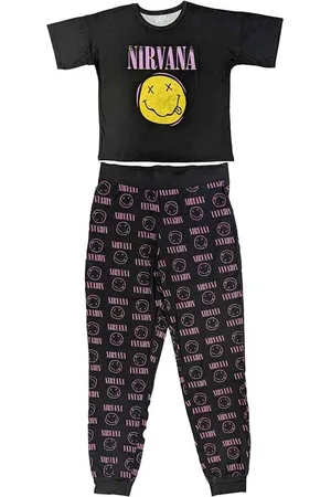 Nirvana Xerox Smile Pink Pyjama - XL