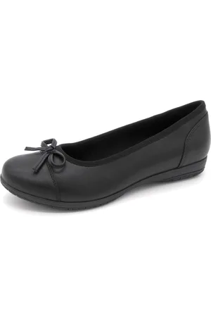 Jana Dames Ballerina - 22168-001 - Wijdte H