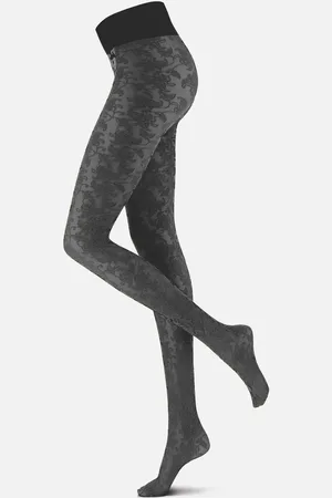 Oroblu Bicolor lace fantasie 20 den panty maat S