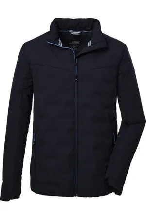 Killtec Heren winterjas - winterjas padded/gewatteerd heren - navy - 39692 - maat M