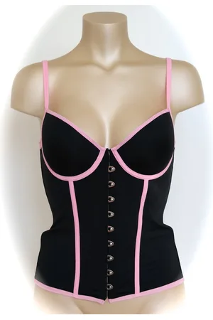 Sapph Miss Lilly - Bustier / korset - met roze accenten - maat 70C