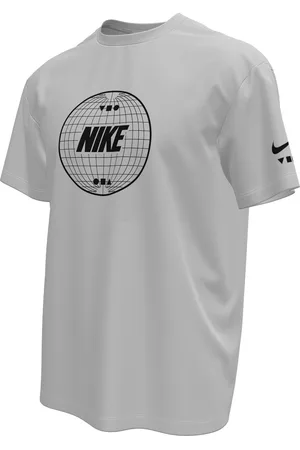 Nike Swim Lead Line - Short sleeve hydroguard Heren Zwemshirt - White