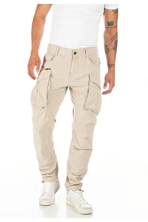 Replay Heren Cargo Broek COMFORT COTTON TWILL comfort/relaxed Beige 36W / 30L Volwassenen