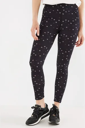 Mexx High Waist Legging - Dark Paars - Dames - Legwear