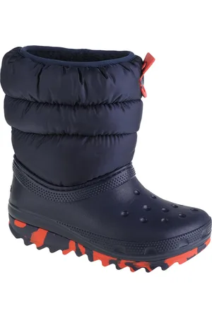 Crocs Classic Neo Puff Boot Kids 207684-410, voor een jongen, , Sneeuw laarzen,Laarzen, maat: 28/29