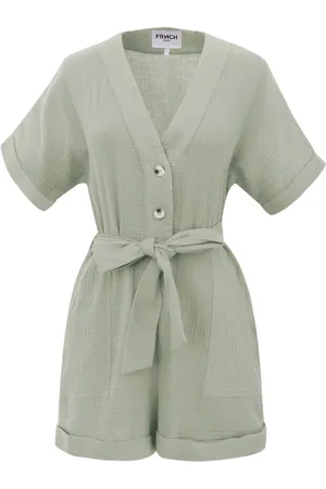 FRNCH PARIS Groene jumpsuit Lika