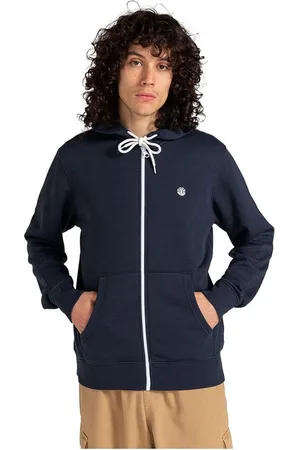 Element Cornell Classic Sweatshirt Met Volledige Rits Blauw S Man