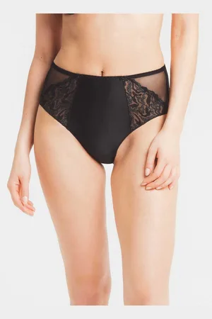 Louisa Bracq Electric Waves Taille Slip 49450 494 NOIR - maat 42