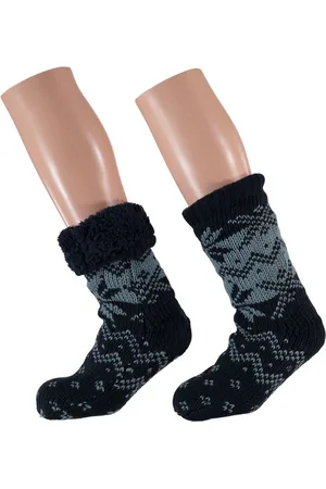 Apollo Jongens anti-slip huissokken/slofsokken nordic maat 25-30 - Kinder sokken