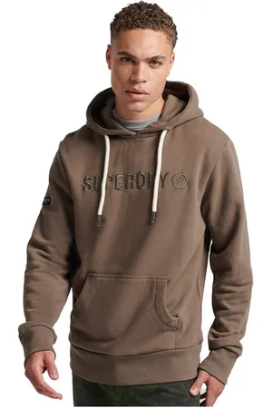 Superdry Vintage Corp Logo Work Hoodie Groen XS Man