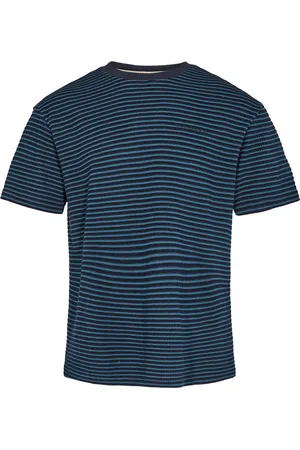 Anerkjendt Kikki T-shirt Donkerblauw (navy) Gestreept