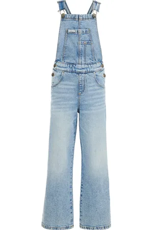 WE Fashion Meisjes relaxed fit tuinbroek