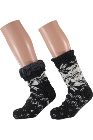 Apollo Jongens anti-slip huissokken/slofsokken nordic maat 25-30 - Kinder sokken