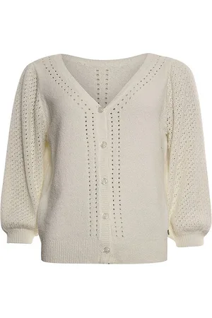Poools Vest 413185 - Ivory