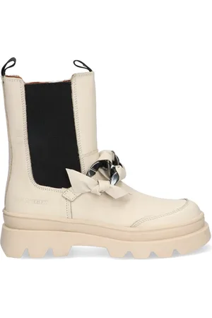 Braqeez 422720-502 Meisjes Chelsea Boots - - Leer - Ritssluiting