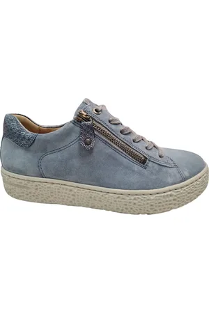 Hartjes Sneakers Dames - Lage sneakers / Damesschoenen - Suède - 162.1401 -