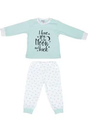 Beeren Baby pyjama "To the Moon" Mint maat 98/104
