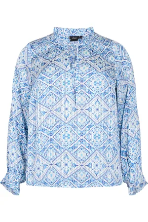 Zizzi MLUCY L/S BLOUSE Dames Blouse -