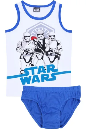 Disney Set, -blauw ondergoed voor jongens - STAR WARS / 128