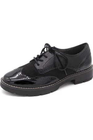 Jana Dames Veterschoen - 23770-008 - Wijdte H