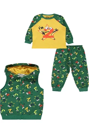 Civil Vest & pyjama set jongens - Cijfers - I’M 2