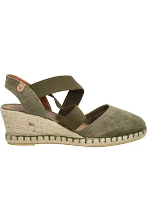 Verbenas Mila dames espadrille - Kaki