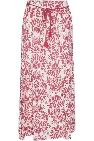 VERO MODA Imma HW Long Skirt WVN Rasberry Sorbet S