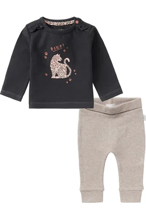 Noppies Kledingset - 2delig - Broek Naura - Shirt Roedtan Phantom