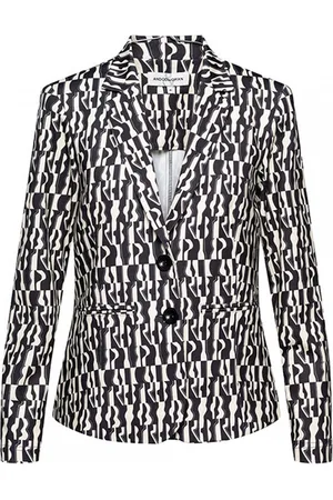 &Co Woman &Co Women blazer Dakota Sculpture - Black multi