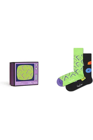 Happy Socks The Simpsons XSIM02-0200 2-Pack Bart Special Gift Set - maat 36-40 giftbox