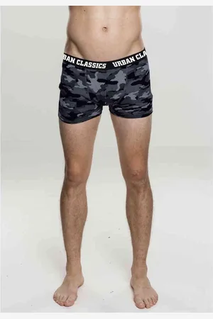 Urban classics 2-Pack Camo Boxershorts set - 2XL - /Groen