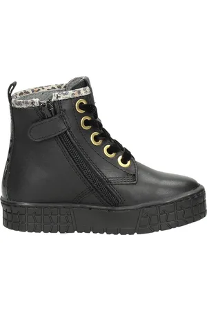 KEQ Meisjes veterschoenen Veterschoen hoog -