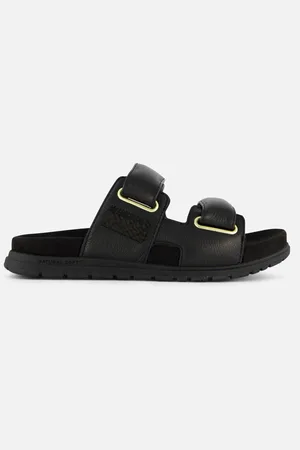 Woden Slipper zonder rug Lisa Leather