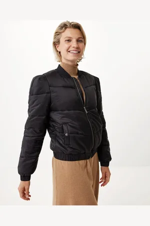 Mexx Short Padded Bomber Jacket Black