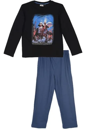 STAR WARS 2-delige Pyjamaset - Darth Vader - Model "Galaxy Domination" - / Blauw - 104 cm - 4 jaar