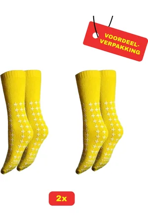 Merkloos 2 x Anti Slip Sokken