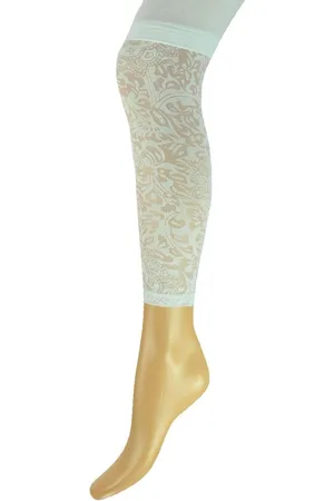 Yellow Moon Kinderlegging met kanten onderbeen - maat 110-116