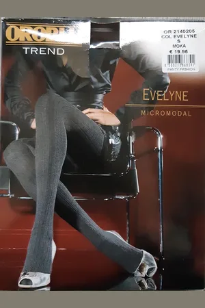 Oroblu Panty Evelyne maat S (moka)