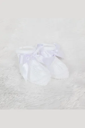 Mac Gebreide Slofjes | PA44 | Unisex | | Newborn