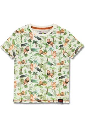 Lemon Beret T-shirt jongens - multi - 149726 - maat 104