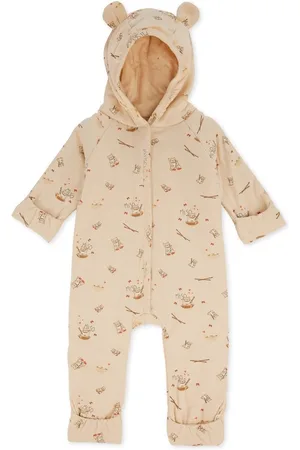 Konges Sløjd Konges Sløjd - Newborn Onesie met Capuchon - Jassen - 80