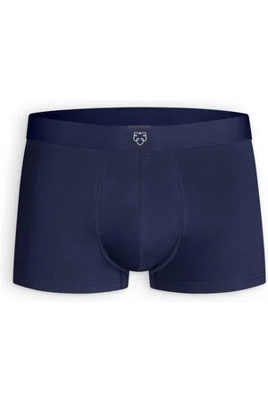 A-dam Navy - Onderbroek - Ondergoed - Trunk - Organisch Katoen - Regular Fit - Vegan - Heren - Mannen - Donkerblauw - L