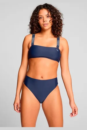 PUMA Bikinibroekje High Waist Brief Navy-XS