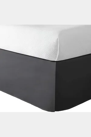 Merkloos Home Katoen Blend Bed Rok Stof Ruffle Klassieke Op