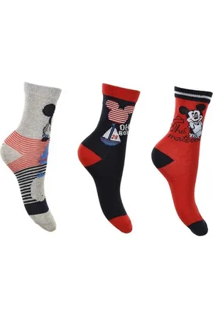 Mickey Mouse Sokken - 3 paar - maat 27/30