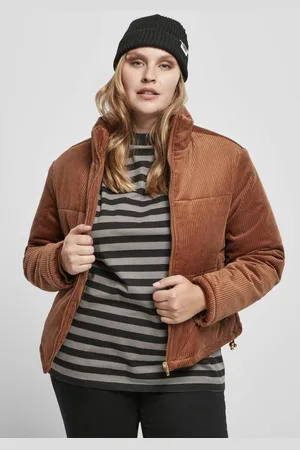 Urban classics Corduroy Puffer winterjas - 5XL