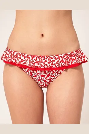 Freya Charleston - bikinislip - /Rood strik print