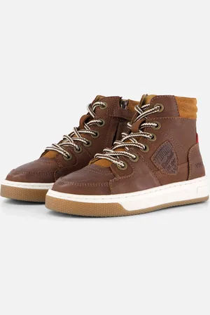Vingino Sil Mid Hoge sneakers - Leren Sneaker - Jongens -